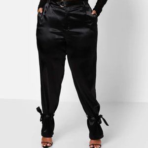 Rebdolls  SATIN CIGARETTE PANTS - Size 1x